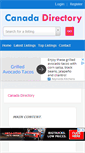 Mobile Screenshot of canada-directory.net